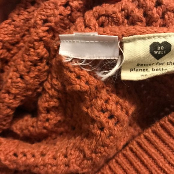 Madewell Short Sleeve Knit Sweater with Puffed Sleeves (Small) - Picture 9 of 9